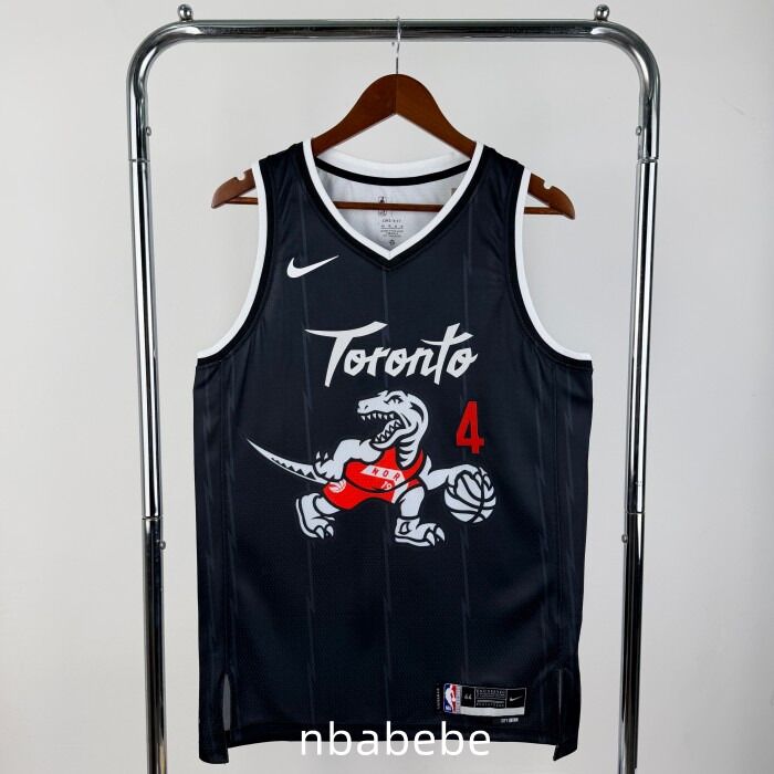 Maillot de Basket NBA Toronto Raptors 2026 Barnes 4 city édition